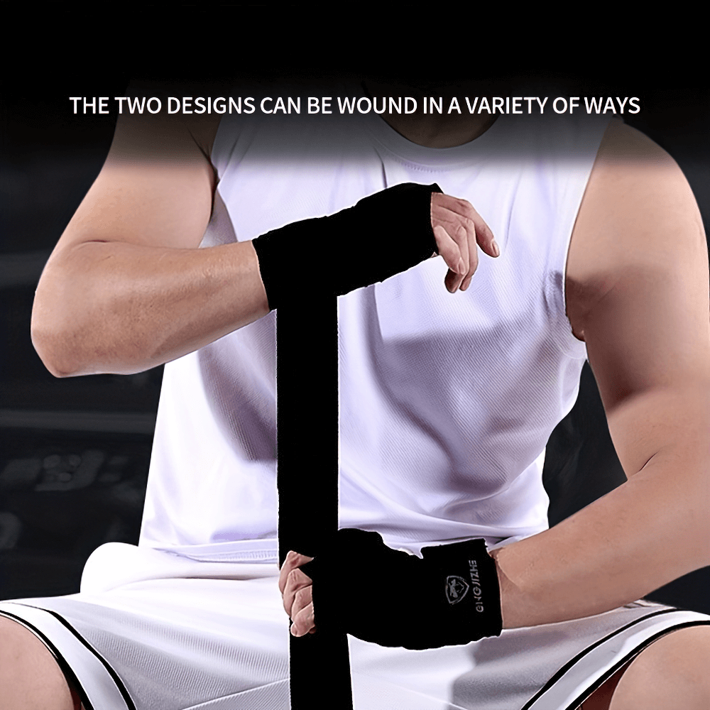 Durable Elastic Boxing Wrist Support Wraps - SF2711