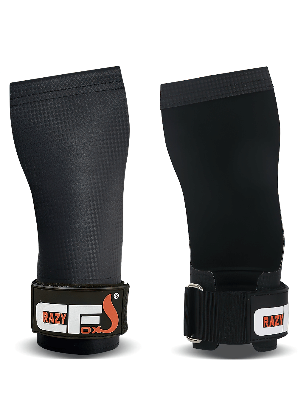 Durable Rubber Chalk Grips for Weight Lifting - SF3439 black design with comfort and stability for enhancing workout performance.