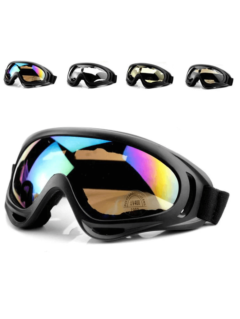 Durable Ski Goggles with Reflective Lenses - SF2212