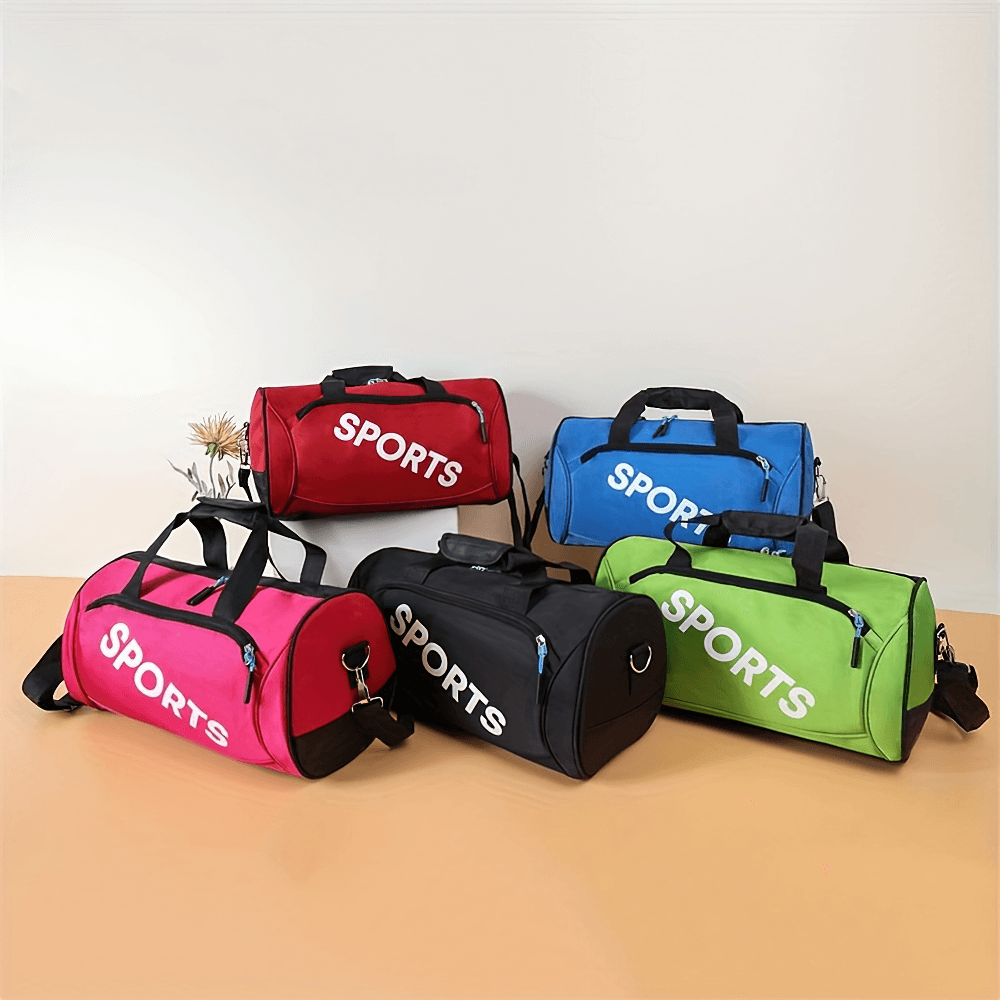 Durable Sports Duffel Bag with Secure Zipper - SF2659