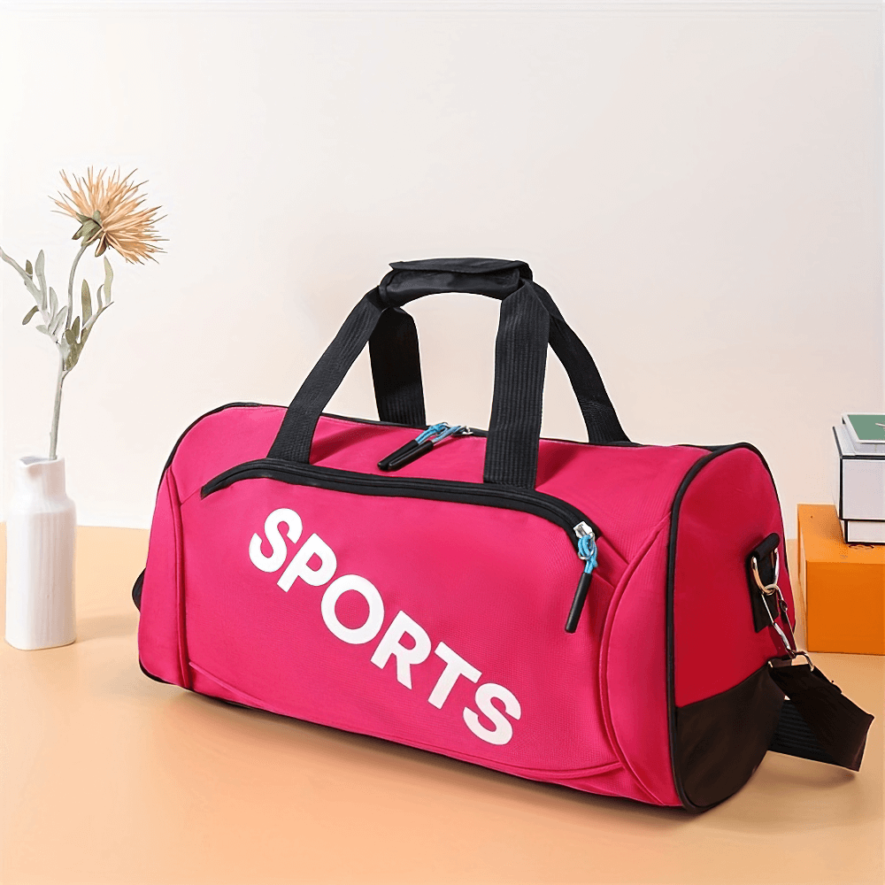 Durable Sports Duffel Bag with Secure Zipper - SF2659