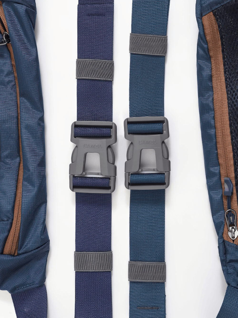 Close-up view of the Durable Water-Resistant Waist Bag SF2300 buckles, showcasing sturdy design and quality materials.