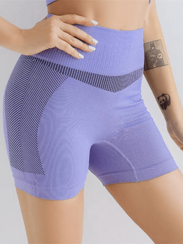 Elastische, atmungsaktive Damen-Shorts mit hoher Taille – SF1614 