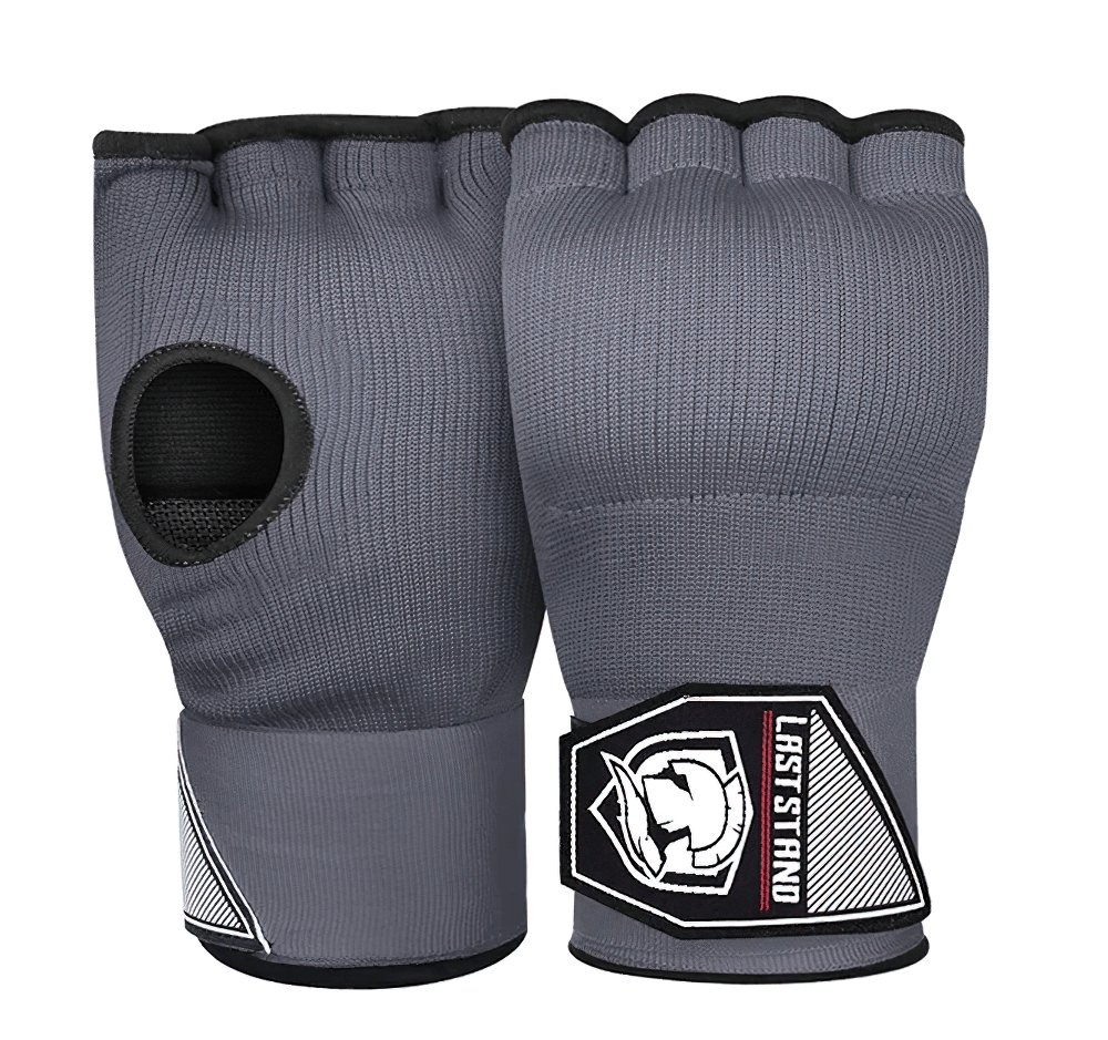 Elasticated inner hand wraps with gel padding SF2698 for MMA and kickboxing. Breathable, flexible, Quick-EZ closure for secure fit.