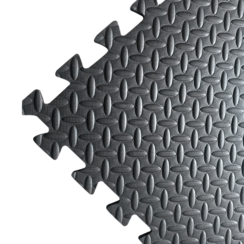 EVA Foam Exercise Mats for Gym Flooring and Yoga - SF3474 interlocking tile close-up