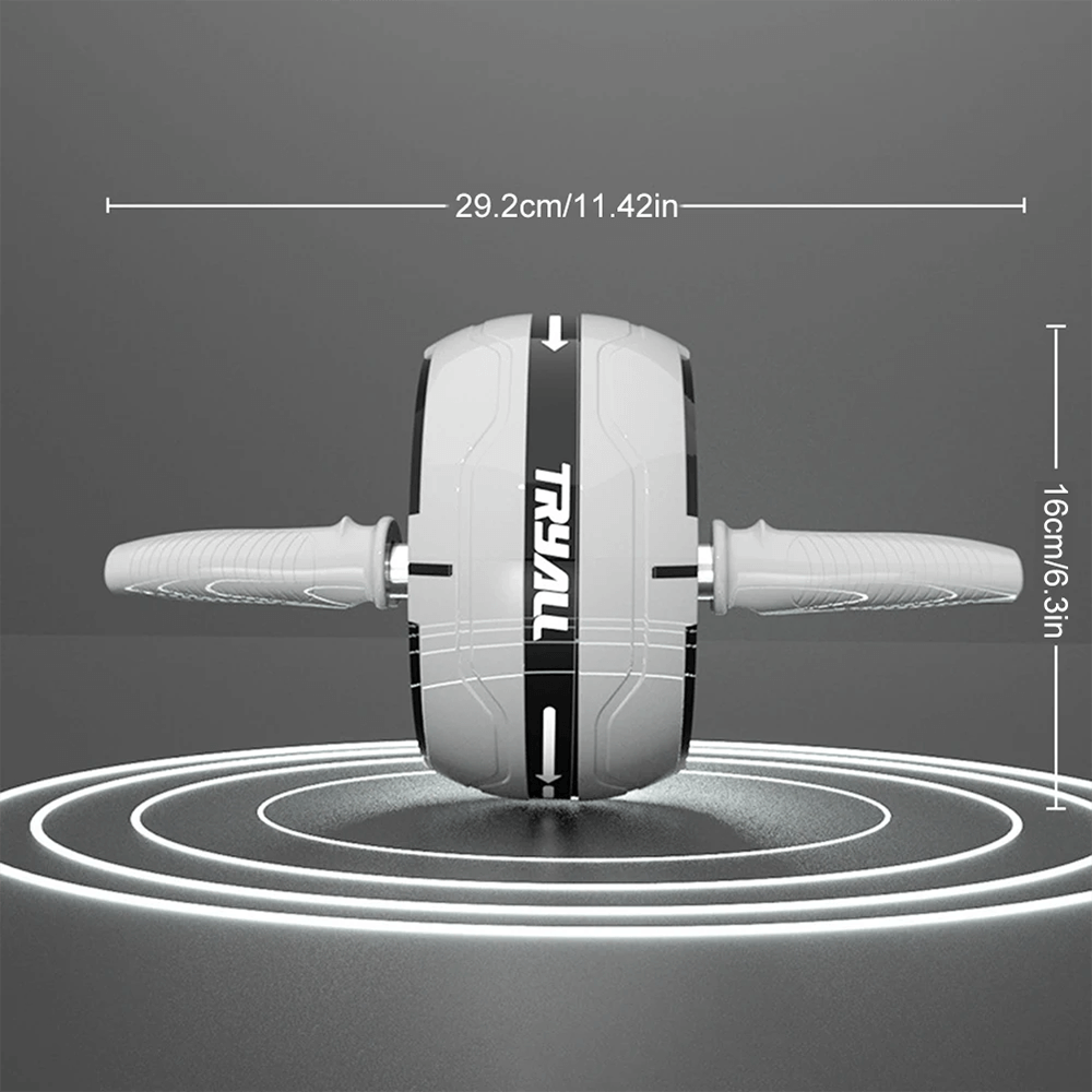 SF3232 Exercise Wheel for Abdominal Strength - Detachable Gym Roller with ergonomic handles.