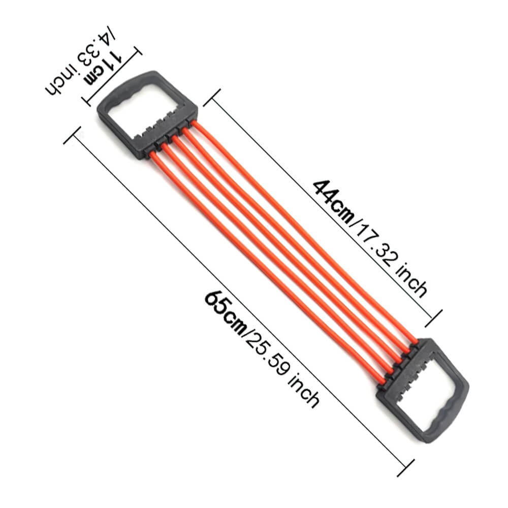 Expander with 5 Resistance Tube Bands for Training - SF3427, perfect for home workouts and strength training.