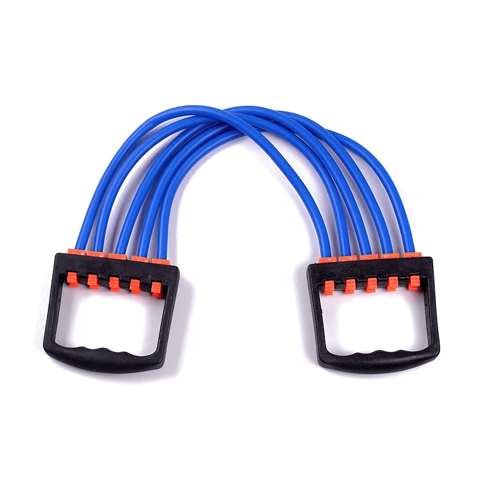 Expander with 5 Resistance Tube Bands for Training - SF3427, perfect for home workouts, yoga, and enhancing muscle toning and flexibility.