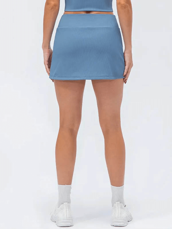 Modischer Damenrock mit hoher Taille und Seitenschlitz – SF1827 