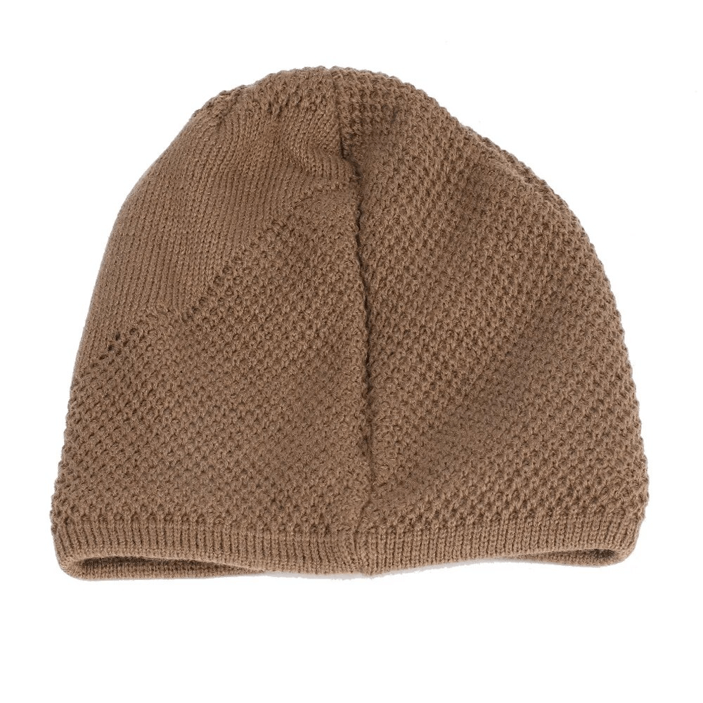 Unisex fashion warm knitted ski beanie with wheat ear pattern, perfect for outdoor activities. Made from sturdy polyester. Model SF1676.