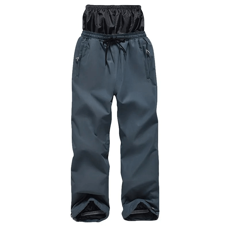 Fashion warm windproof and waterproof snowboarding pants SF1842, unisex, polyester, with zipper fly, ideal for winter sports.