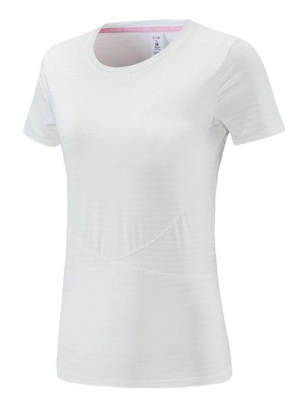 Fashion Women's Short Sleeves T-Shirt / Breathable Slim Fit T-Shirt for Running - SF0085