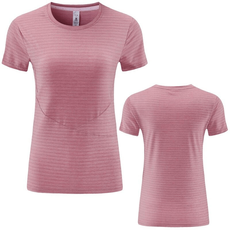 Fashion Women's Short Sleeves T-Shirt / Breathable Slim Fit T-Shirt for Running - SF0085