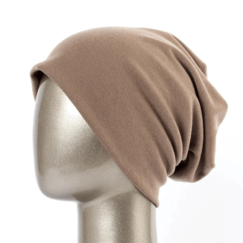 Fashionable Cotton Casual Women's Beanie in solid color, perfect for everyday wear, providing warmth and style. Product code: SF1699