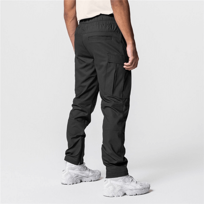 Fashionable Sports Pants for Men with Multiple Pockets - SF1536