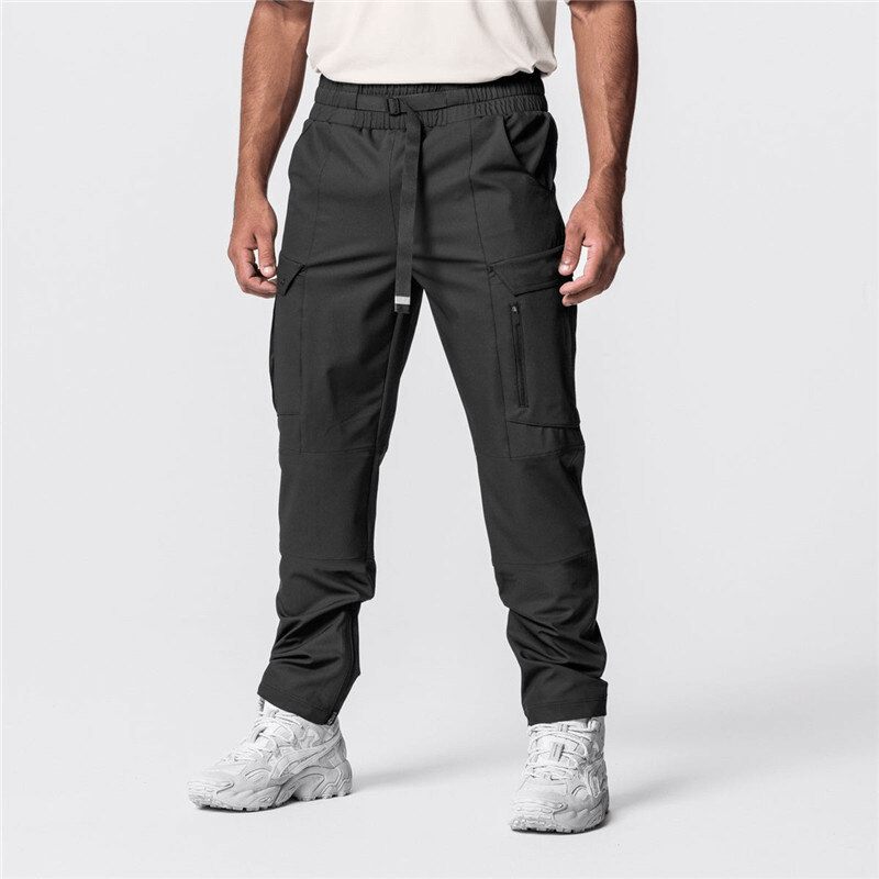 Fashionable Sports Pants for Men with Multiple Pockets - SF1536