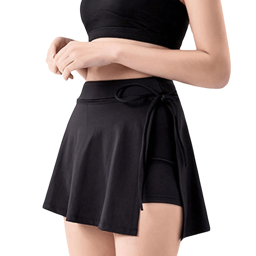 Feather-Light Tennis Skirt-Shorts with Pocket - SF2122