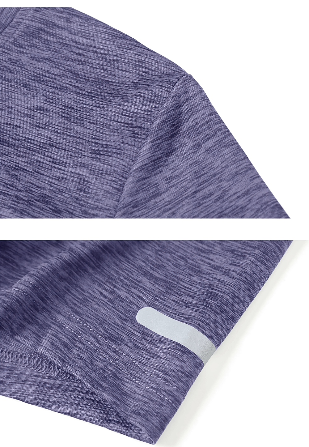 Female Elastic Running O-Neck Active T-Shirt - SF4497