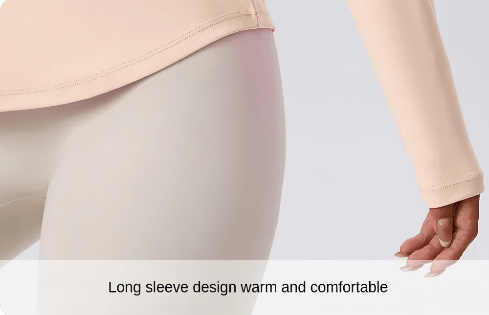 Female Full Sleeve Breathable Yoga Top for Fitness - SF4197