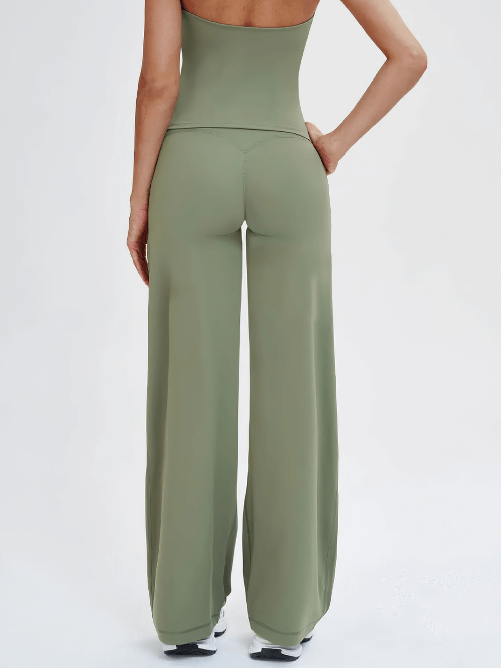 Female High Waist Yoga Wide Leg Pants - SF4292