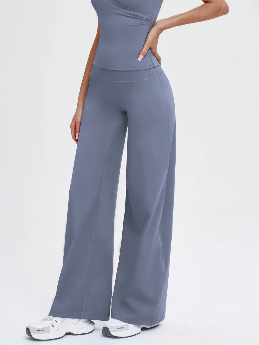 Female High Waist Yoga Wide Leg Pants - SF4292