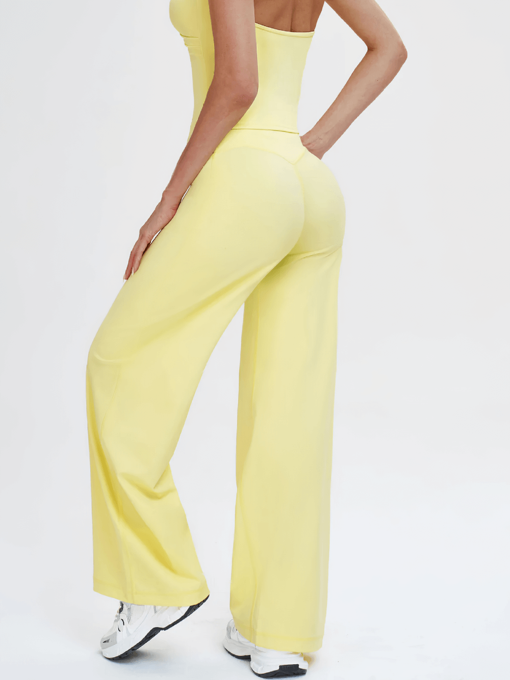 Female High Waist Yoga Wide Leg Pants - SF4292