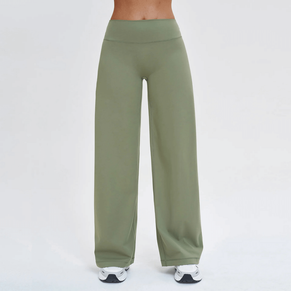 Female High Waist Yoga Wide Leg Pants - SF4292