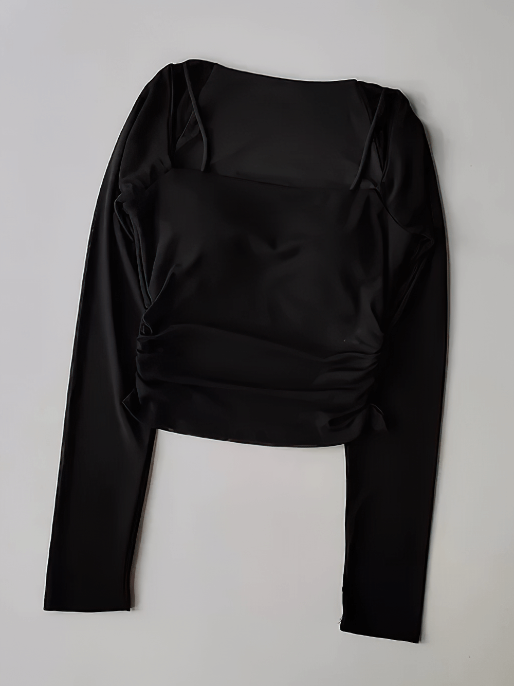 Female Long Sleeve Yoga Top with Breathable Mesh - SF4191