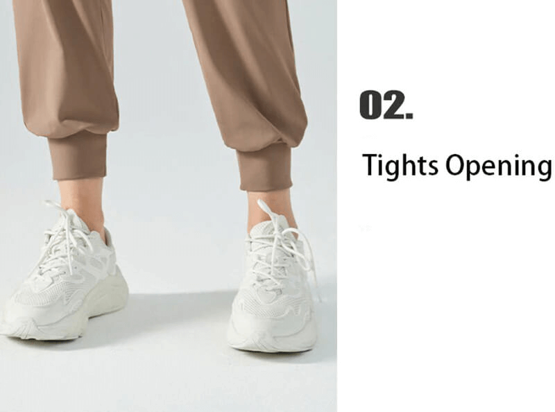 Weibliche lockere Hose mit hoher Taille / Sportbekleidung für Damen - SF0178 