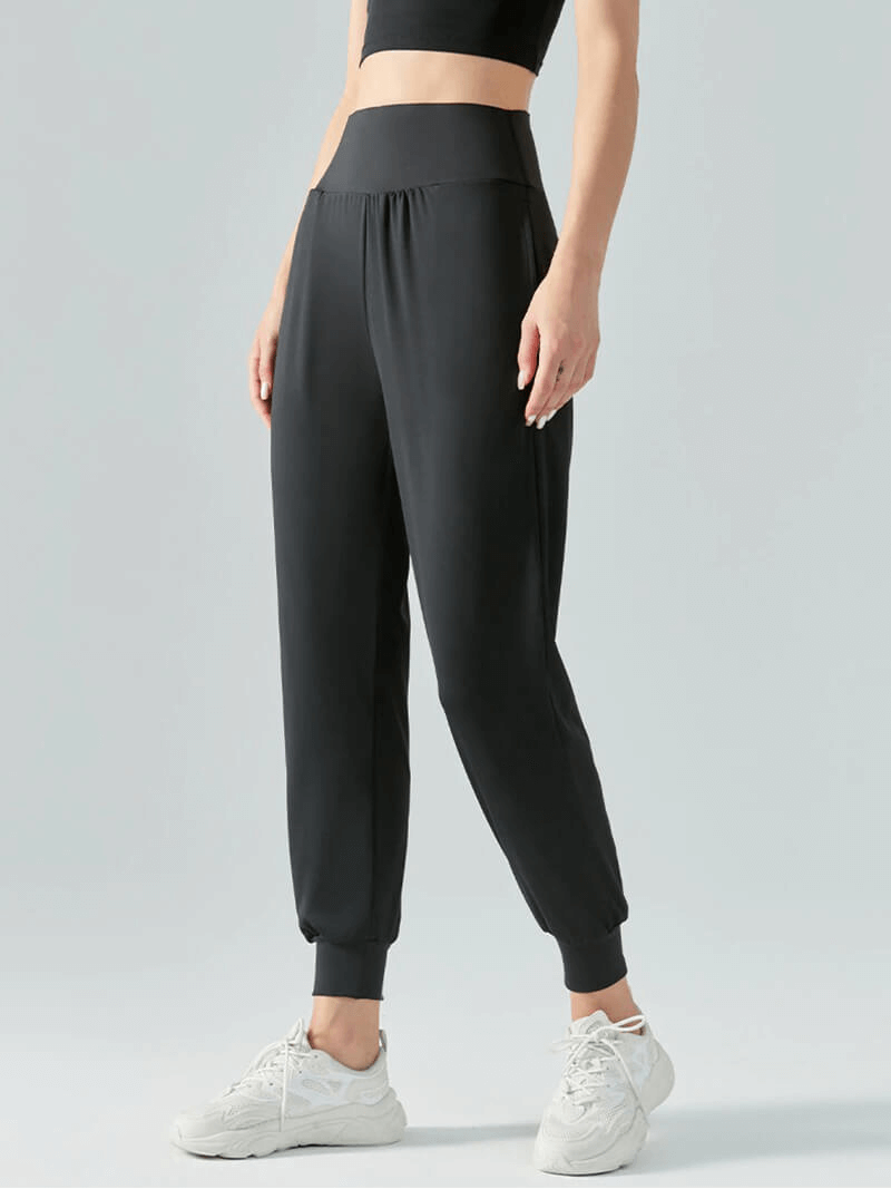 Weibliche lockere Hose mit hoher Taille / Sportbekleidung für Damen - SF0178 