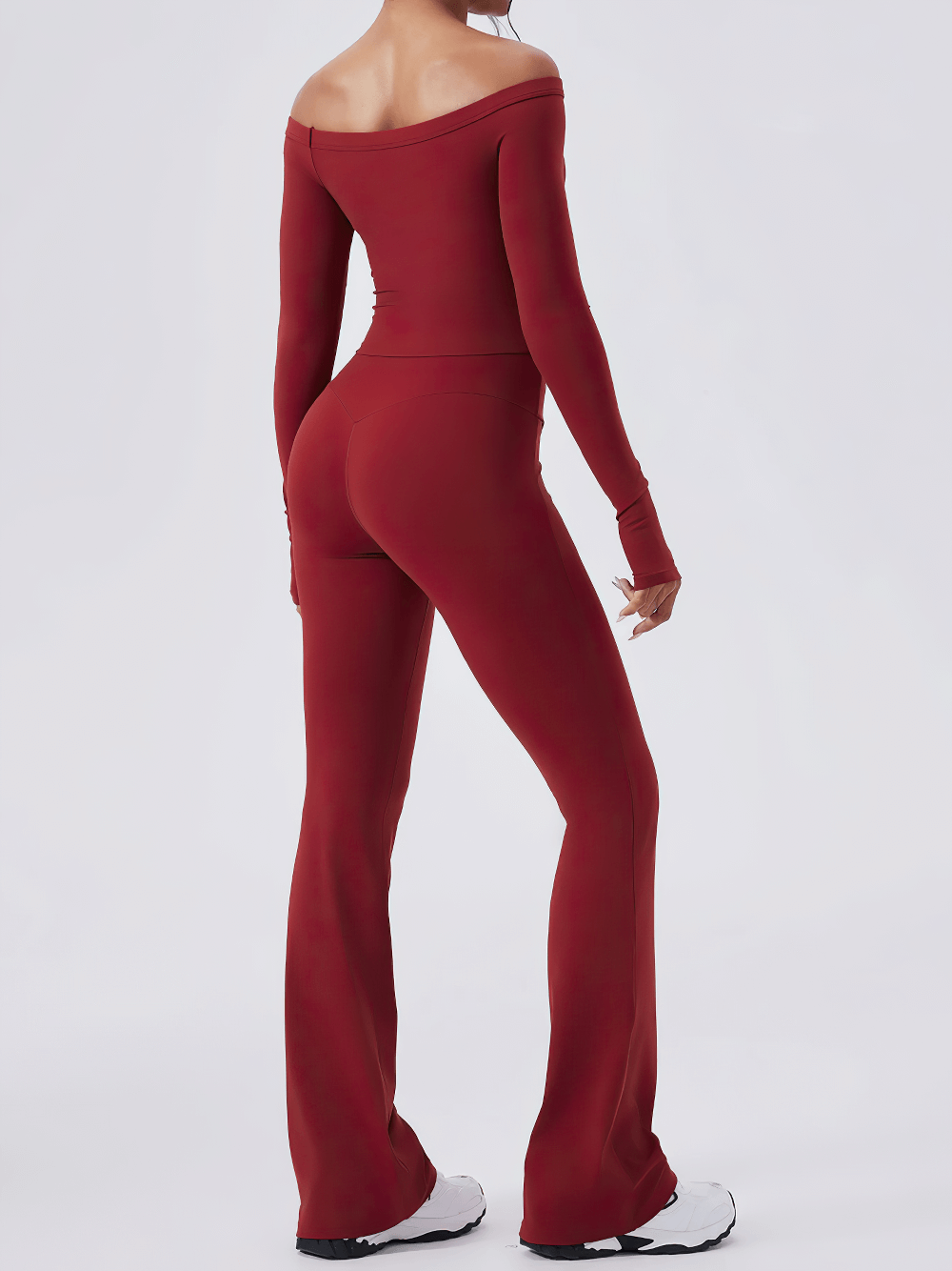 Female Quick Dry Micro Flare Yoga Pants - SF4361