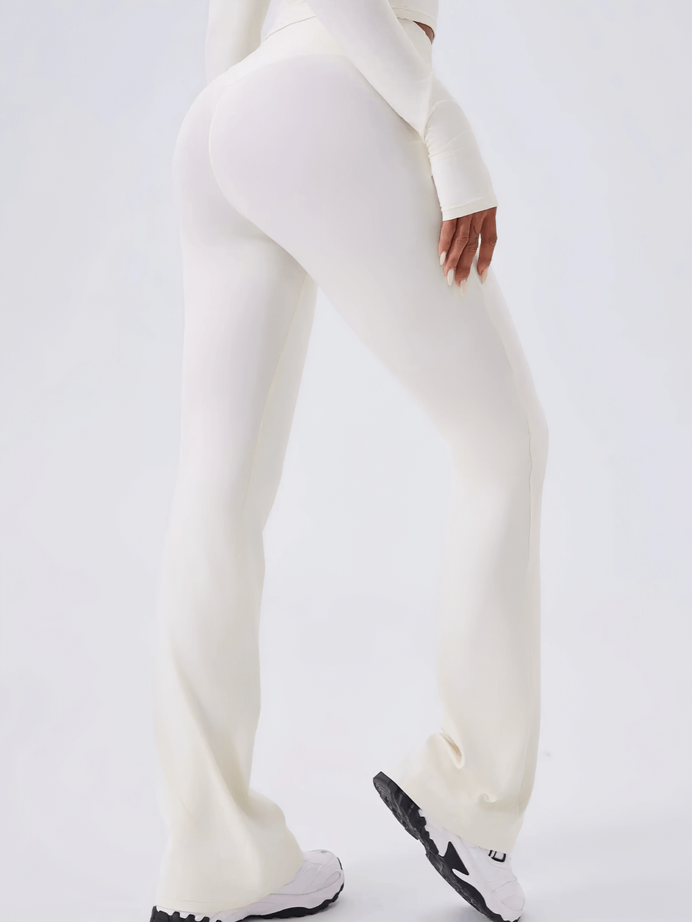 Female Quick Dry Micro Flare Yoga Pants - SF4361