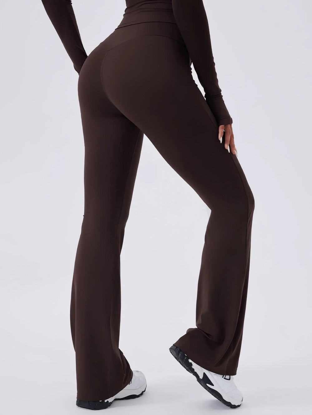 Female Quick Dry Micro Flare Yoga Pants - SF4361