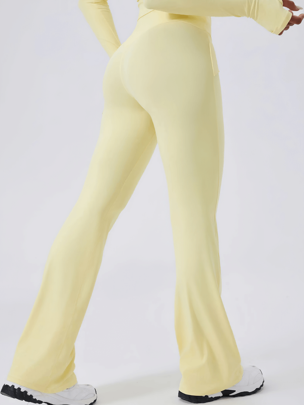 Female Quick Dry Micro Flare Yoga Pants - SF4361