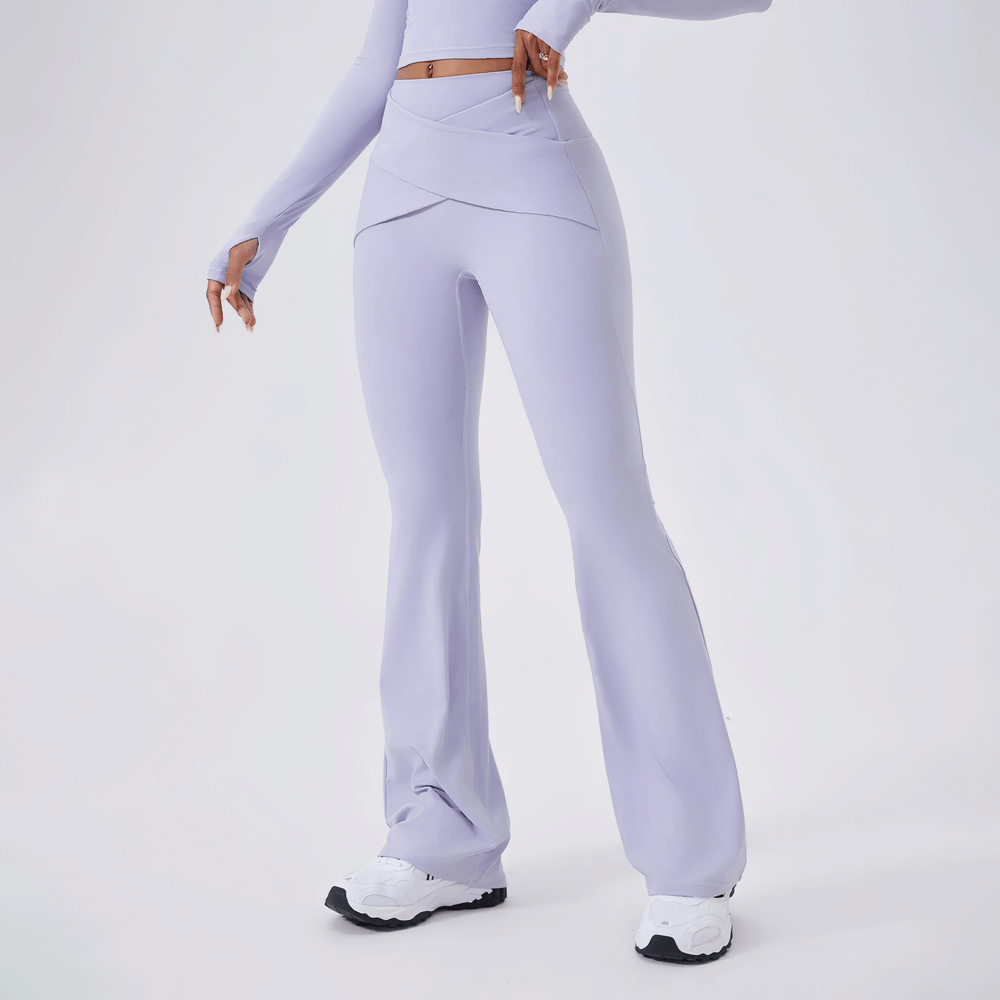 Female Quick Dry Micro Flare Yoga Pants - SF4361