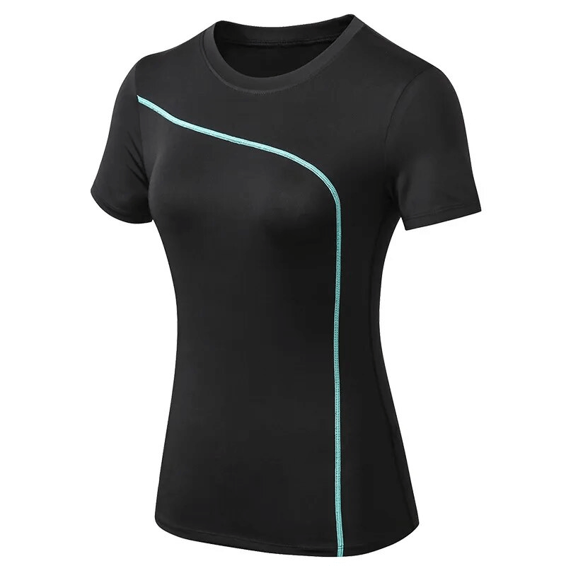 Female Quick Dry Slim Fit Stretching T-Shirt / Sports Clothes - SF1602
