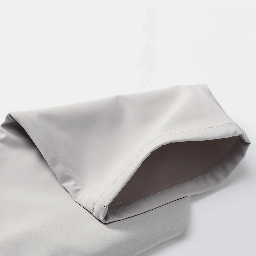 Alt Tag: Female Waterproof Hiking Pants with Zip Pockets - SF4397 close-up of water-resistant fabric hem, lightweight quick-dry outdoor pants