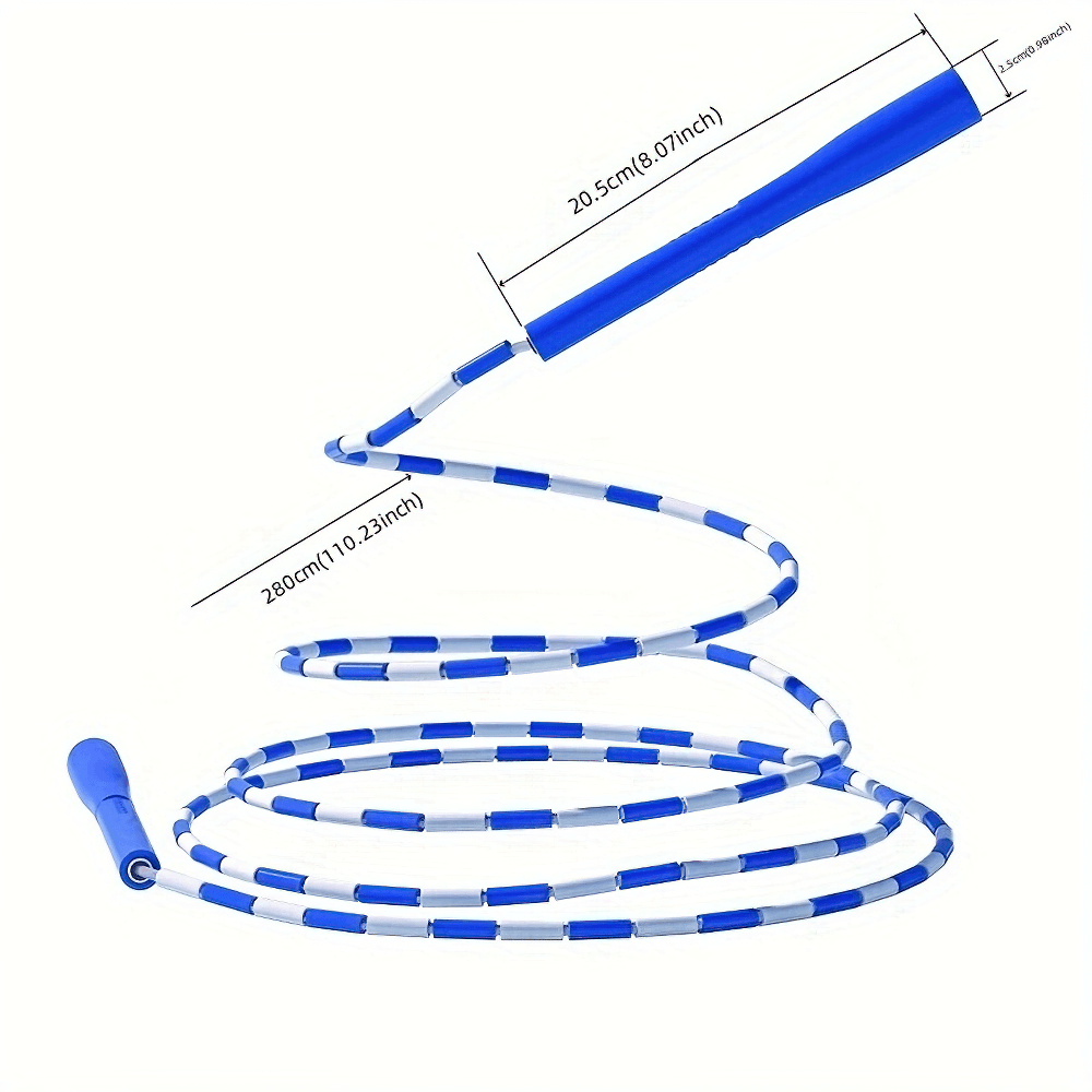 Fitness Beaded Jump Rope SF2768 - Durable and Segmented for Effective Workouts