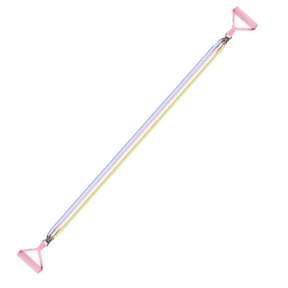 Fitness Elastic Resistance Band with Handles - SF3430 for home and gym workouts, featuring durable elasticity and secure grip handles.