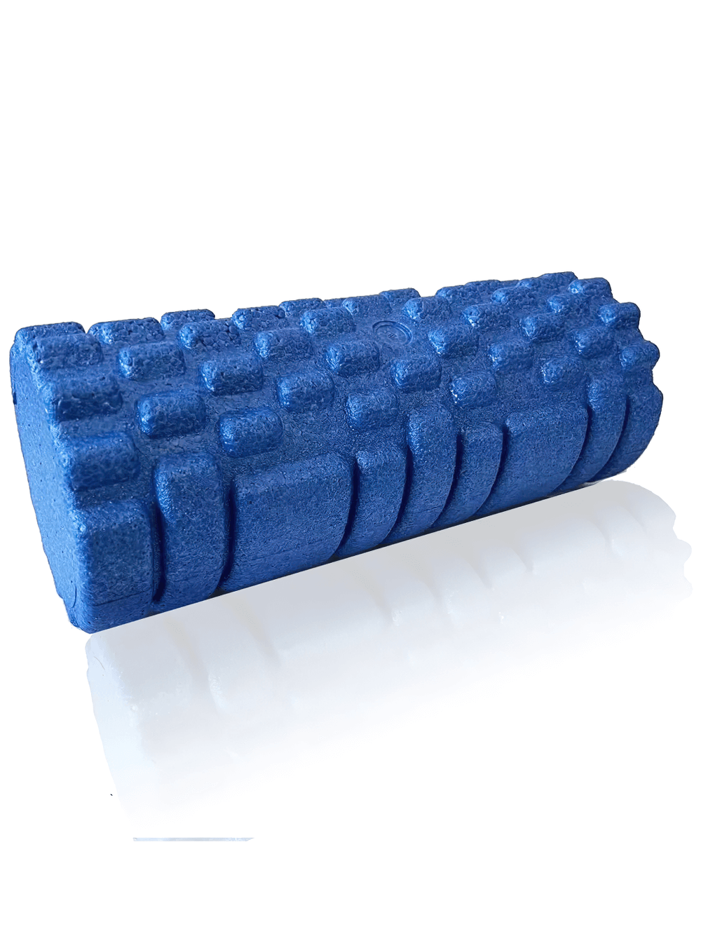 Blue high-density EPP fitness foam roller for therapy, yoga, and Pilates. Ideal for home and gym muscle recovery, SF3231