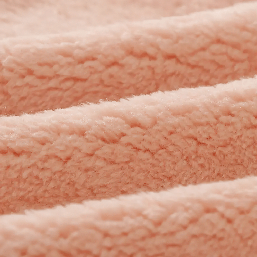 Soft texture of fleece fabric used in Fleece Jacket with Zip Pocket and Soft Texture - SF3827, highlighting its cozy and plush feel.