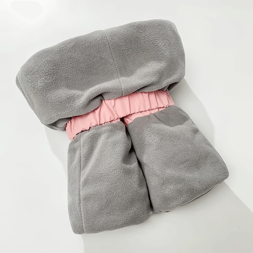 Fleece Lined Waterproof Cotton Down Pants - SF3782, children's snowproof ski trousers with fleece padding, ideal for winter activities.