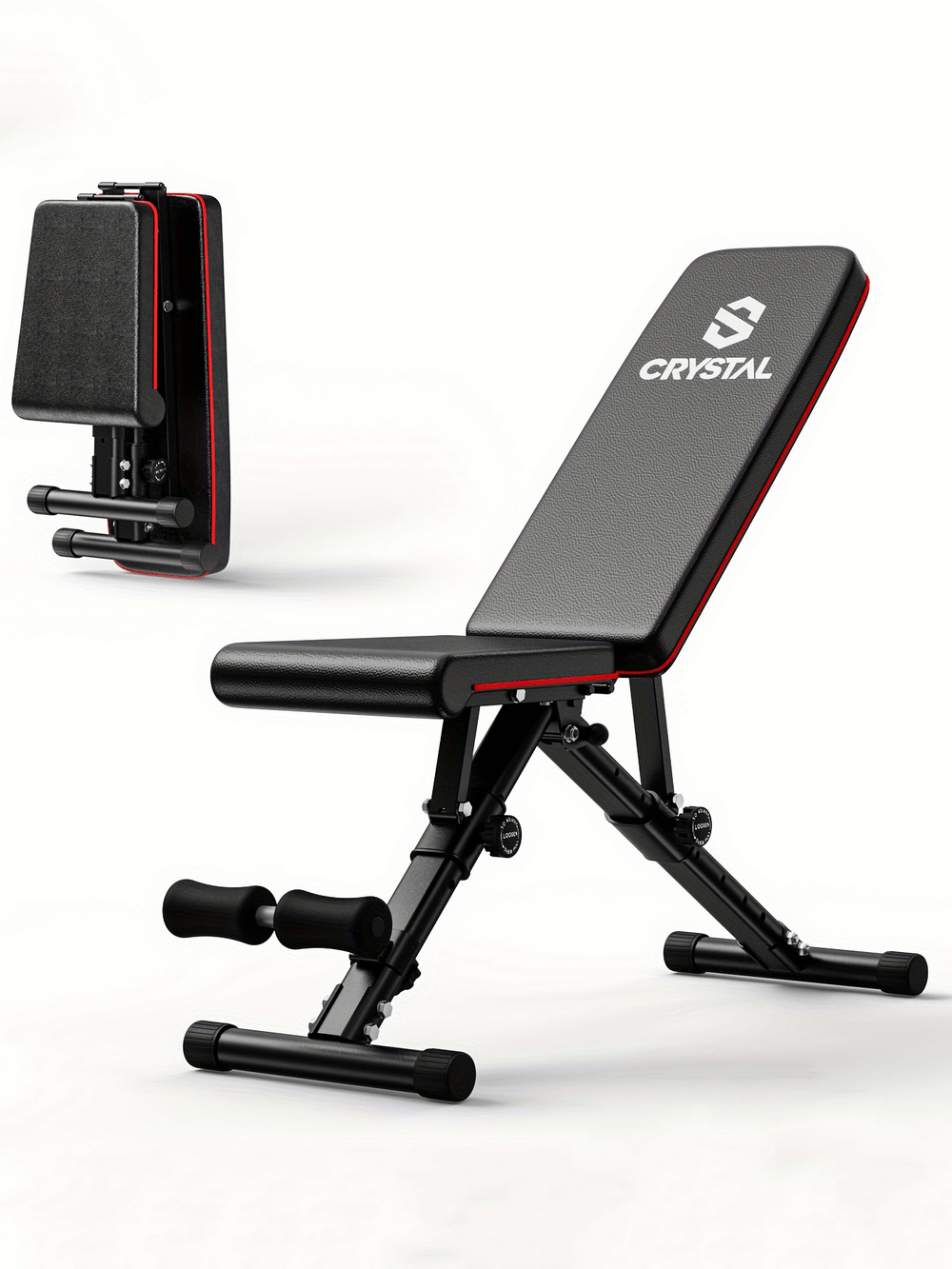 Foldable Adjustable Weight Bench for Gym Workouts - SF3016