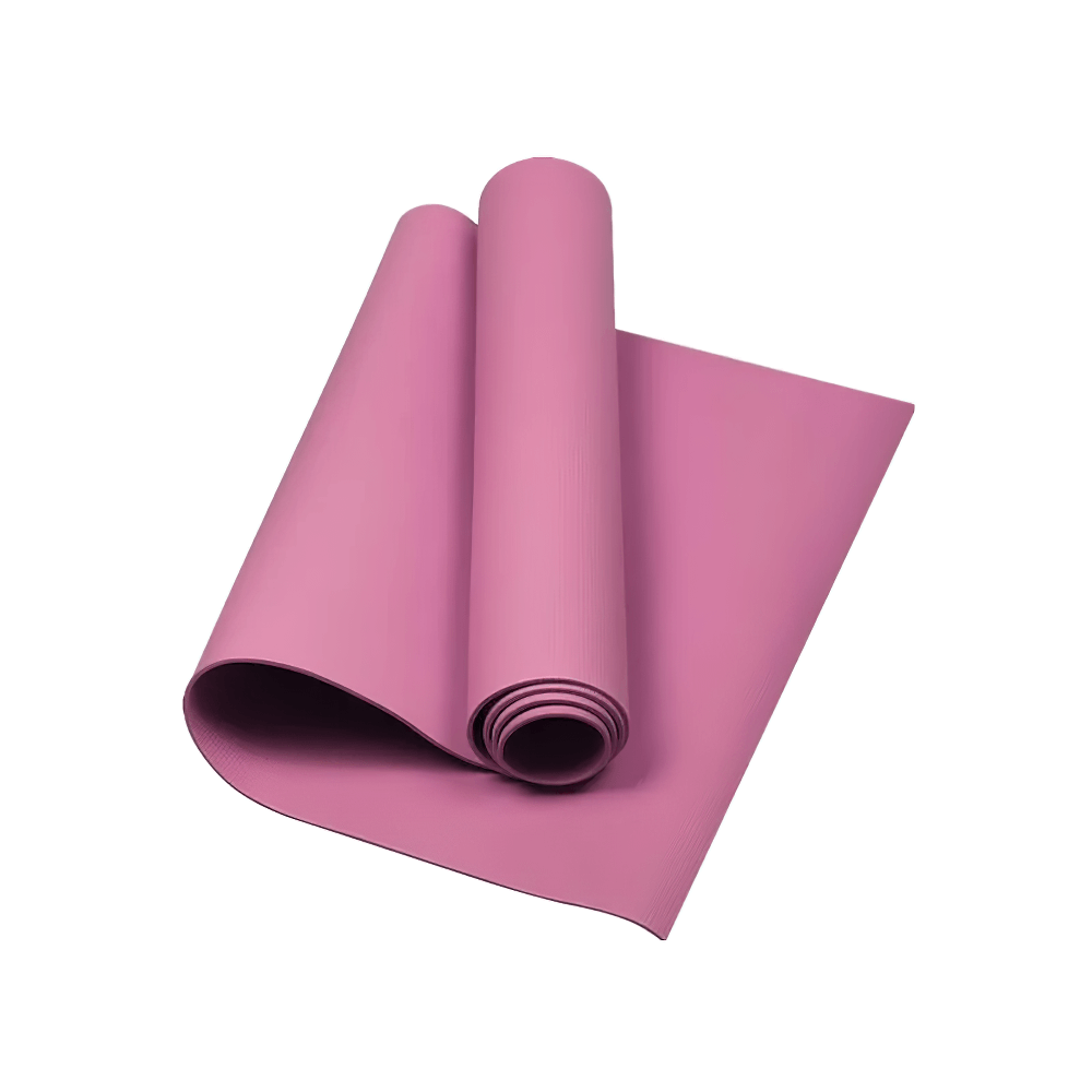 Foldable Non-Slip Pink Yoga and Fitness Exercise Mat SF3275 for Home and Studio Workouts