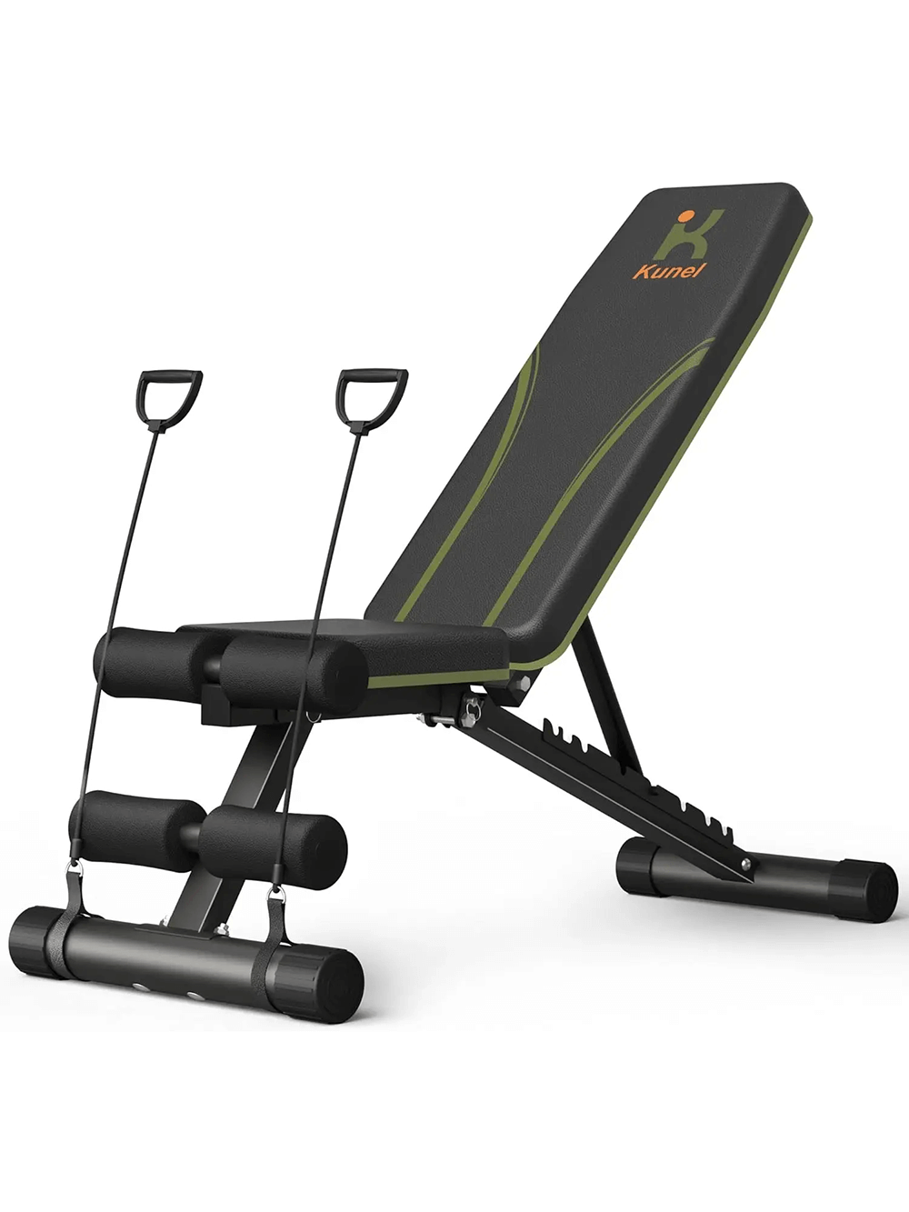 Foldable Weight Bench for Full-Body Workout - SF3443 with adjustable backrest on white background