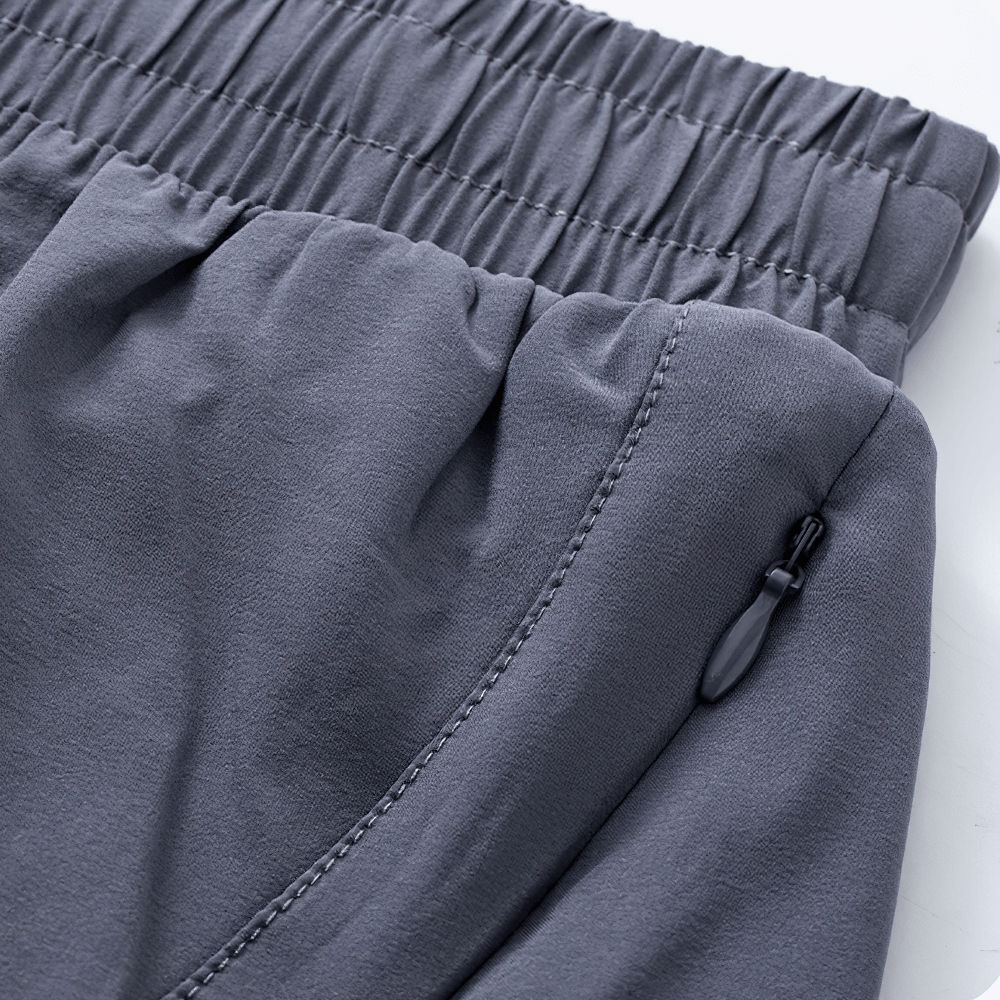 Close-up of Girls Athletic Running Shorts with Drawstring Fit - SF3769 showcasing waistband and pocket details.