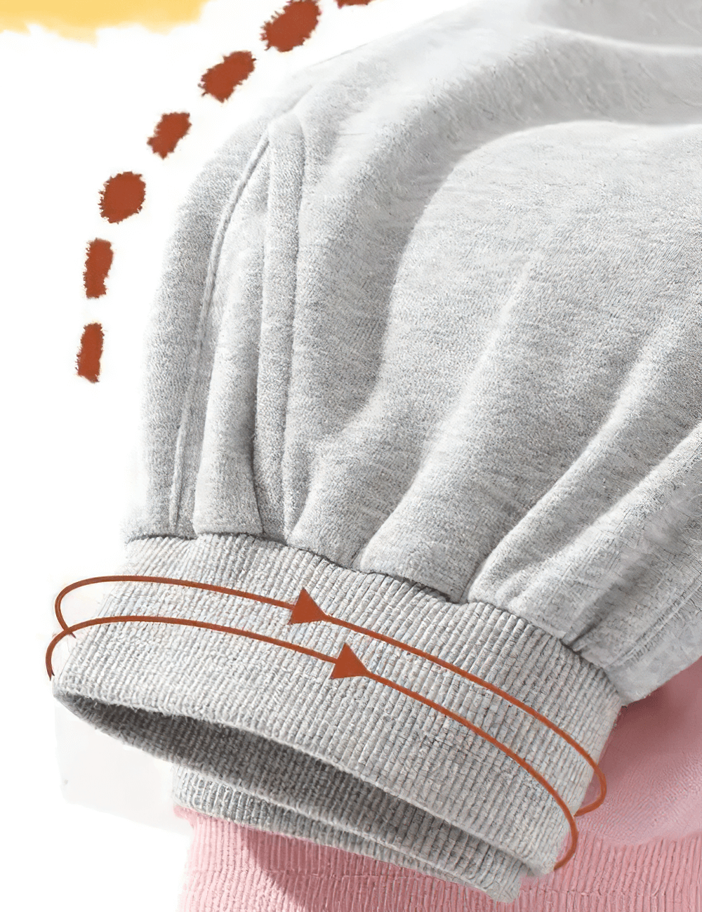 Girls Cartoon Print Sweatpants with Elastic Waistband - SF3694