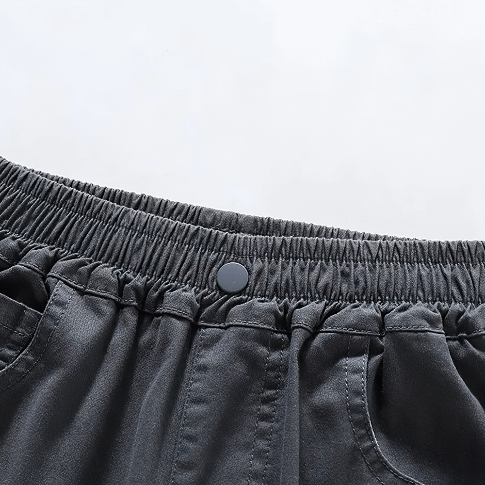 Girls Flare Pants with High Waist and Pockets - SF3726 featuring elastic waist and flap pockets.