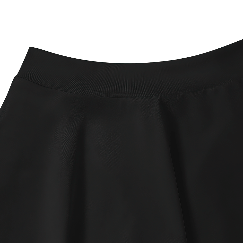 Girls Flowy Sports Shorts-Skirt with Hidden Pocket - SF3899