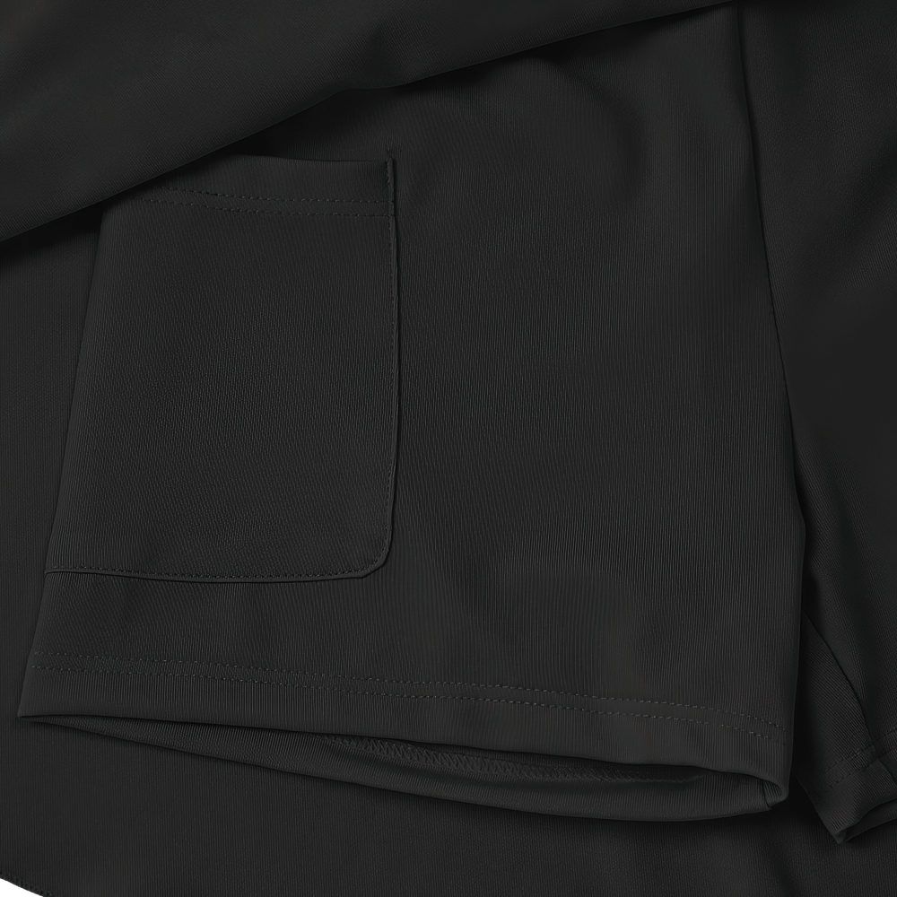 Girls Flowy Sports Shorts-Skirt with Hidden Pocket - SF3899